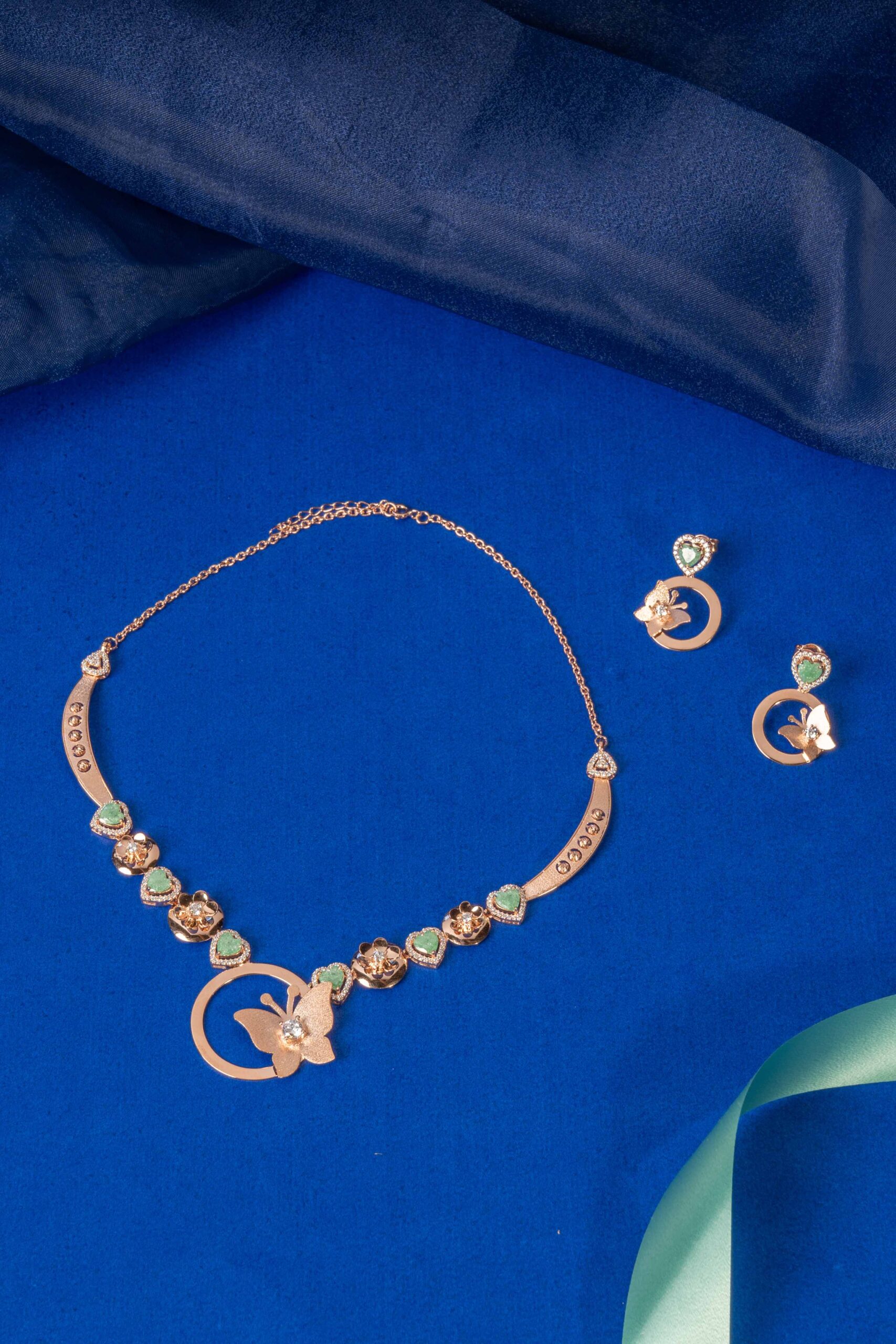 Butterfly Necklace Set Butterfly Necklace Set - Image 1