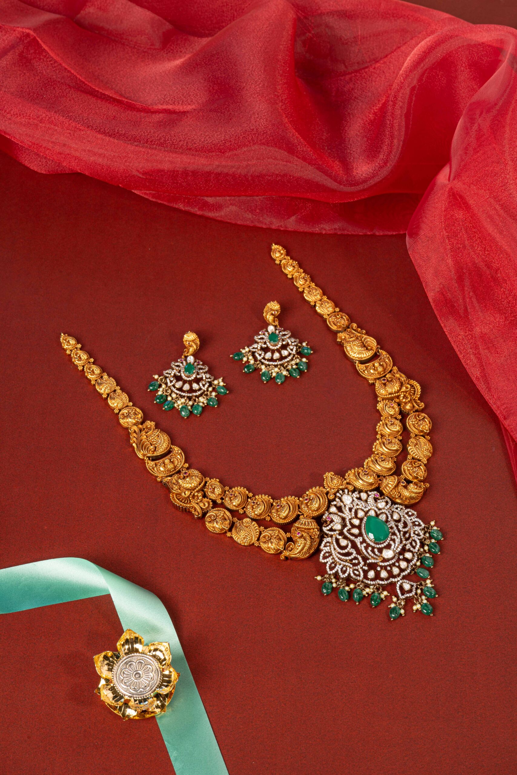 Gold Plated Haram Set Gold Plated Haram Set - Image 1