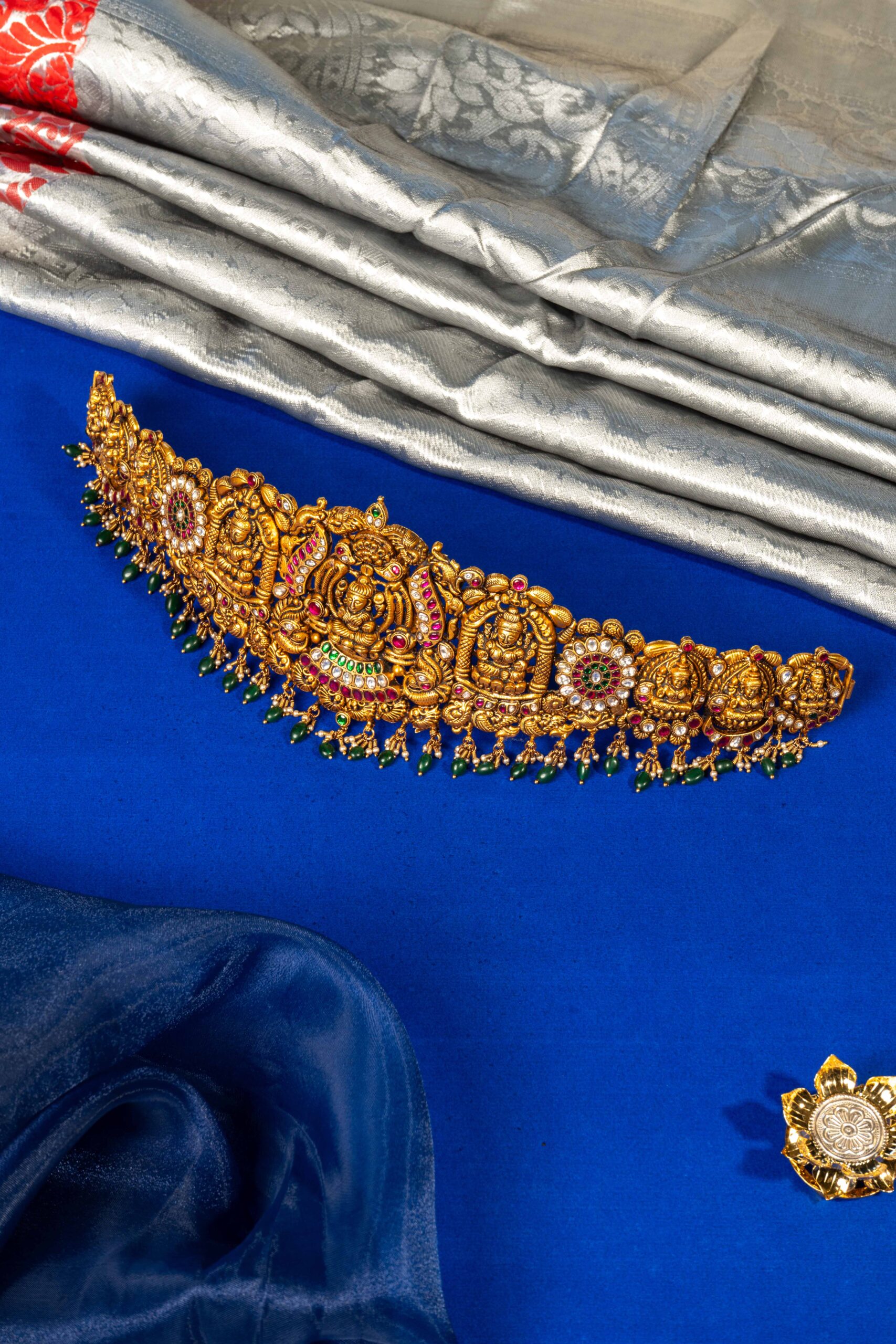 Gold Plated Temple Vadanam Gold Plated Temple Vadanam - Image 1