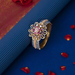 Multi Coloured Floral Bracelet