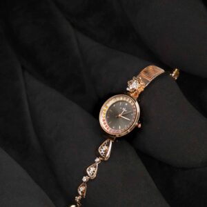 Rose Gold Charm Watch