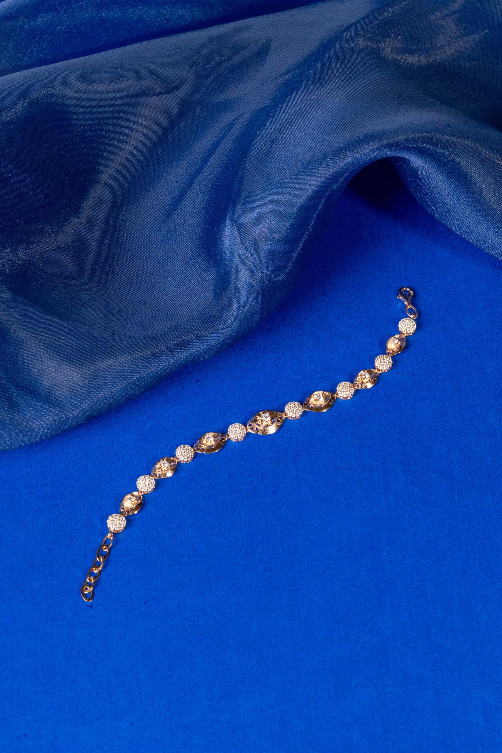 Studded Gold Bracelet Studded Gold Bracelet - Image 1